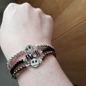 ADD ON - Disney Jack Skellington Bracelet Trio